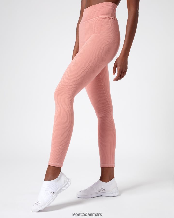 Repetto ribbede leggings Kvinder blush pink tøj FH8P2B300