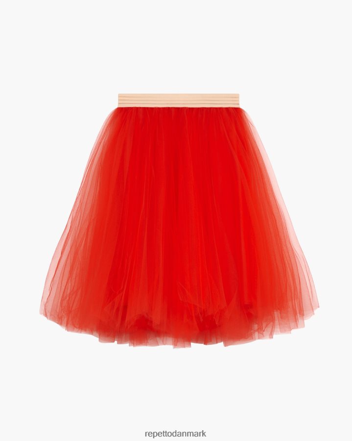 Repetto tutu nederdel Kvinder flammende rød tøj FH8P2B384