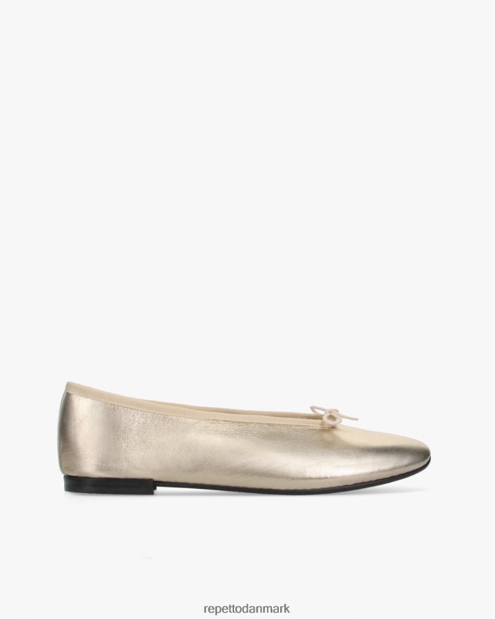 Repetto lilouh ballerinaer Kvinder lys guld fodtøj FH8P2B47