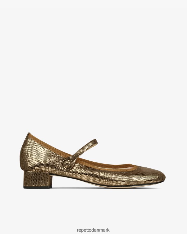 Repetto rose mary janes Kvinder antik guld fodtøj FH8P2B148