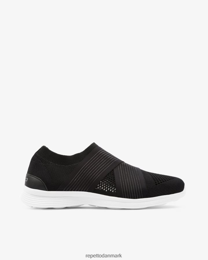 Repetto dansesneakers Kvinder sort fodtøj FH8P2B253